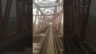 Pakistan Railway Bridge |  bridge track railway | Train crossing bridge | Train journey on bridge PK
