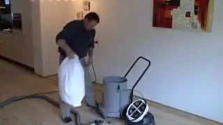 Uw vloer stofvrij schuren!