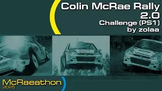 McRaeathon 2025 | Colin McRae Rally 2.0 | Challenge (PS1 DNF Skip) | zolaa | 19:46