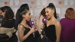 Mabel chats about Little Mix & Dua Lipa's performances at the 2019 BRITs
