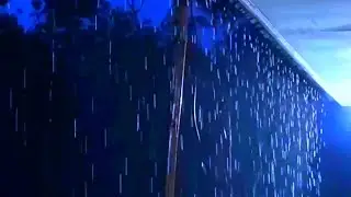 Super Heavy Rain in a Quiet Village | Deep Sleep, Relaxing Rain Sounds
