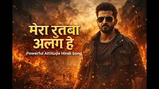 मेरा रुतबा अलग है | Powerful Attitude Hindi Song #attitudehindisong #powerfulhindisong 