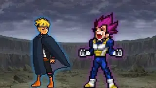 Boruto Adult OP VS TND Vegeta Ultra Ego OP in Jump Force Mugen