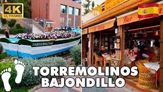 TORREMOLINOS-Bajondillo Costa del Sol Spain 🇪🇸 | 🚶‍ Promenade Evening Walking Tour | Joyoftraveler