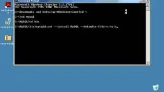 MySQL Manual Install on Windows Server