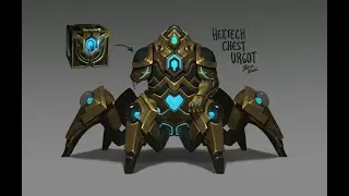 Giant Enemy Crabgod and Thanos Singed in the late game