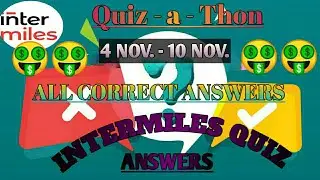INTERMILES QUIZ ANSWERS TODAY | 4TH NOVEMBER QUIZ ANSWERS |FESTIVALS OF INDIA