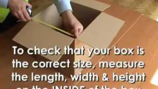 How to measure a box