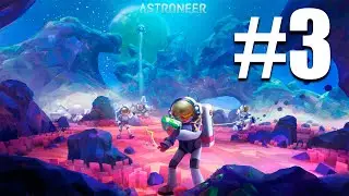 #3 Explorando o Espaço em Astroneer | Sobrevivência e Descobertas AO VIVO