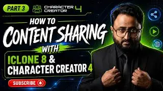iClone 8 and Character Creator 4.4 Content Sharing Full Tutorial | Urdu/Hindi