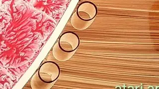 Oil Paint Design For Beginners 2024 | Oil Paint Wood Texture | Oil Tube Mix Karne Ka Tarika | atari