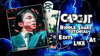 Capcut Ripple Shake Tutorial +Trending Blah Edit| CapCut Tutorial