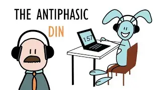 The Antiphasic Digits-In-Noise (DIN) test