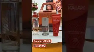 PRESENTE NATURA - KIT PERFUME KAIAK #shorts