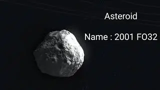 Asteroid 2001 fo32 flyby earth on 21 march, 2021 | Large asteroid passing earth