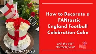 How to decorate a FANtastic England 'it's coming home' football celebration cake, UEFA EUROS 2020.