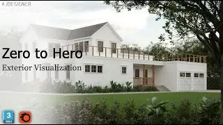 Learn Architectural 3D Modeling and Rendering in 3ds Max Corona Render| Beginner to Advanced  Part 2