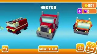 Blocky Highway Traffic Racing Android Gameplay | Crazy Traffic & Speed