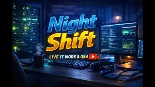 Night Shift: Live Tech, Quiet Grind, Real Talk