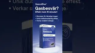 GascolDuo - Lindra gaser & uppbl&aring;sthet
