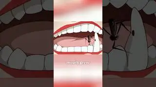 The dragon's tooth-brushing method turned out to be having humans clean its teeth.