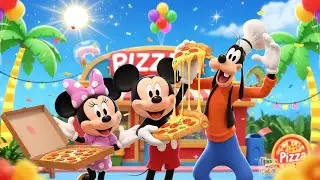 Mickey and Friends&rsquo; Pizza Shop Adventure 🍕🎉 | Cartoon for Kids