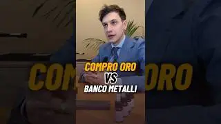 COMPRO ORO VS BANCO METALLI #comproororoma #comprooro #oro18k #gioielli