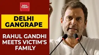 Delhi Minor Gangrape: Rahul Gandhi Meets Victim's Family; Kejriwal Likely To Meet Victim's Kin