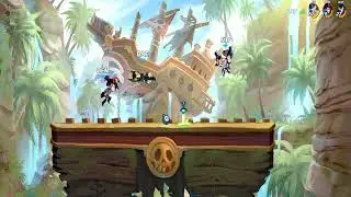 Brawlhalla Diana Bow Thatch Blasters Team Combo