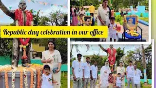 ಗಣರಾಜ್ಯೋತ್ಸವ ದಿನಾಚರಣೆ🌹🌹/ republic day celebration in our office #republicday #india 