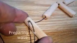 wave sculpture kinetic art