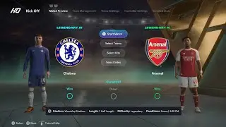Chelsea Vs Arsenal Carabao cup- PS4 #eflcup #chelsea #arsenal #premierleague #fifa #football #soccer
