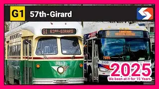 West Philadelphia: 57th St + Girard - SEPTA TrAcSe 2025