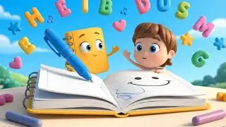Book and pen song || fun with learning  cartoon for kids || @Limelook 