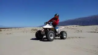 Travesía en médanos (Cafayate - Salta) - Honda Trx 200 / Yamaha Big Bear 250