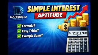 Simple Interest Explained in Tamil | Aptitude Basics for Beginners | DarkseidTechTamil