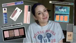 TESTING NEW MAKEUP | ALAMAR, ELF, CIATE, TARTE, DOSE OF COLORS