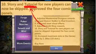 Sneak Peak | October 2020 Update | IGG Listened | Castle Clash