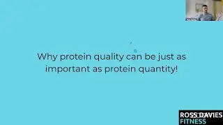 Why protein quality can be just important as protein quantity