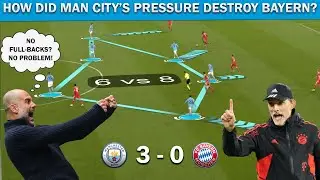 Manchester City vs Bayern Munich Tactical Analysis | How Guardiola's Tactics Beat Tuchel