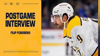 Filip Forsberg Postgame Interview - Dec. 13th