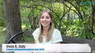 Review (in Italian) of Exlinguo Novosibirsk Russian school by Irene, Italy | July 2016