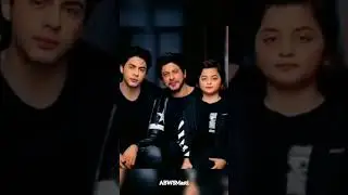 Shahrukh Khan With Son Abraham & Aryan khan 😍 #shorts #short #shahrukh #khan #aryan #khan #abraham
