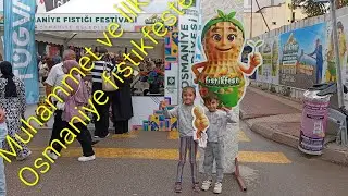 Osmaniye Fıstıkfest heyecanı Muhammet ve ikkayka 🥰