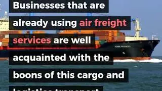 Benefits of Using Air Freight Services
