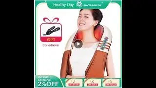 Back Neck Shoulder Body Massager Infrared Heated