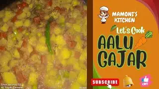 অপূর্ব স্বাদে গাজর আলু মটরশুটির তরকারি//Healthy Carrot Potato Curry