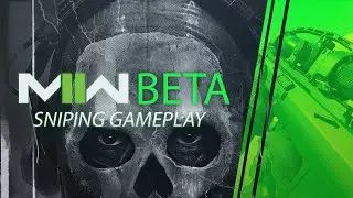 MODERN WARFARE 2 SNIPING - MWII Beta Highlights & Gameplay (Week 1)