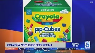 Crayola toys recalled over potential injury or death risk to children