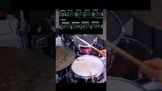 Drum Exercise - Future Sounds - Paradiddles - Example 6 #drumexercise #drumming #paradiddle
